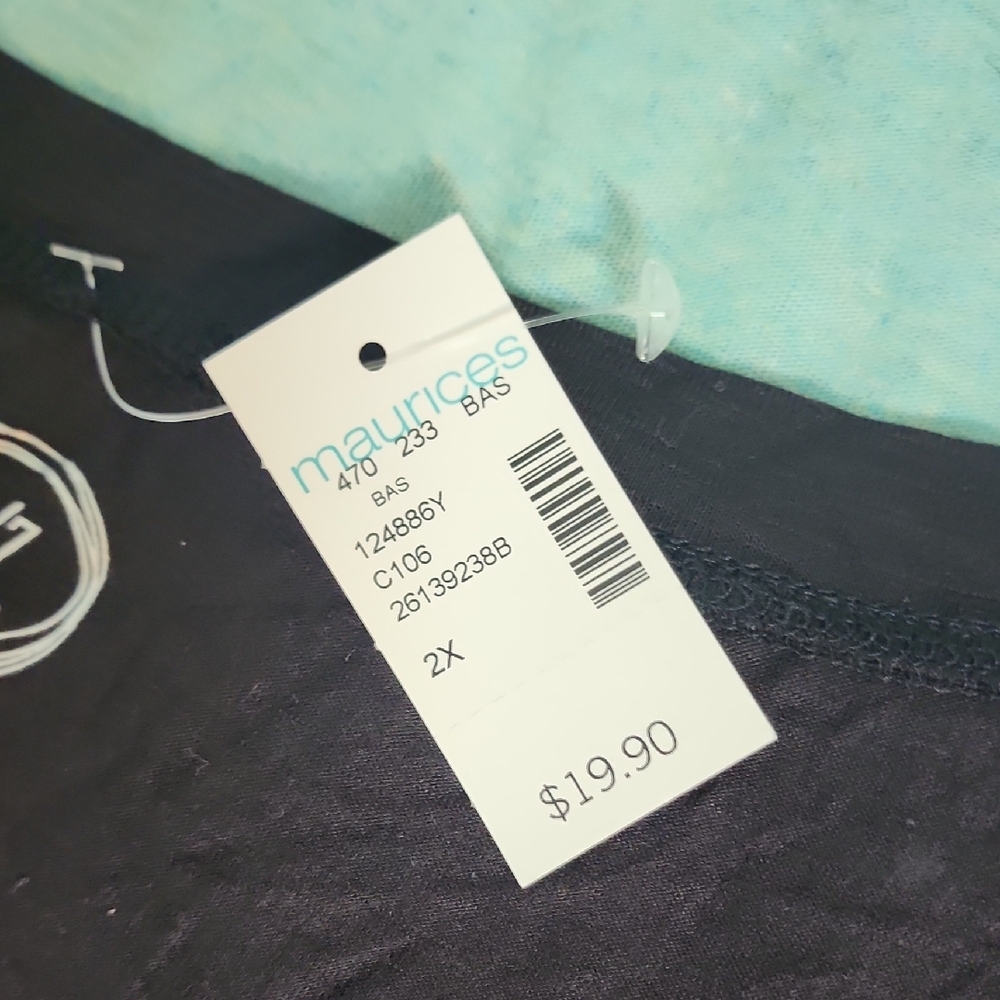 Maurices Black V-Neck Tank Top - Picture 3 of 3